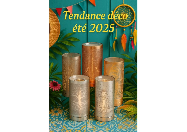 Déco été 2025 : 6 idées tendances avec une lampe diffuseur